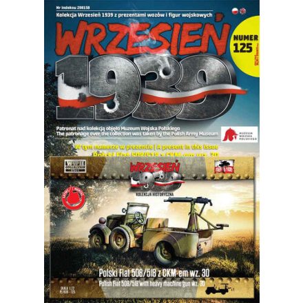 First to Fight Polski Fiat 508/518 with Heavy Machine Gun wz.30 makett