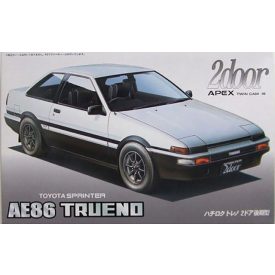Fujimi Toyota AE86 Trueno GT Apex makett