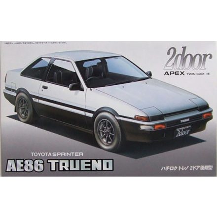 Fujimi Toyota AE86 Trueno GT Apex makett