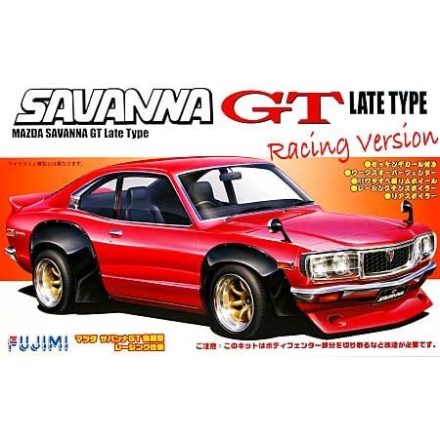 Fujimi Mazda Savanna GT Late Type Racing Version makett