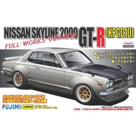 Fujimi Nissan Skyline 2000 GT-R KPGC10 makett