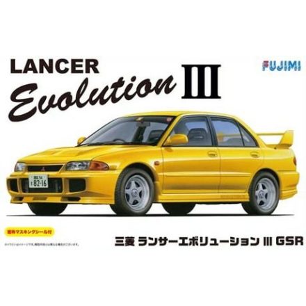 Fujimi Mitsubishi Lancer EVO III makett