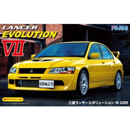 Fujimi Mitsubishi Lancer EVO VII makett