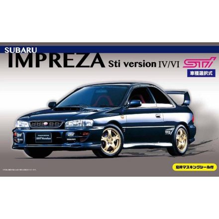 Fujimi Subaru Impreza WRX Sti makett