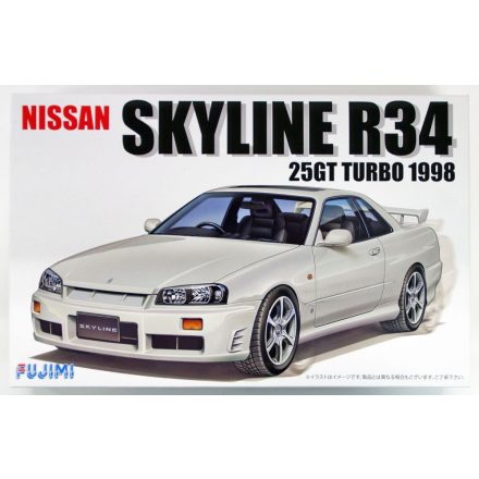 Fujimi Nissan Skyline R34 25GT makett