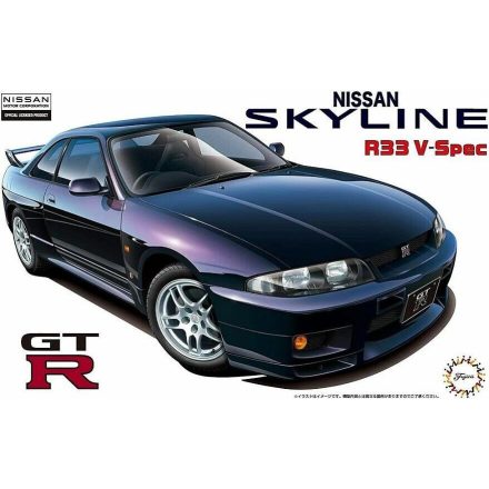 Fujimi Nissan Skyline R33 V-Spec makett
