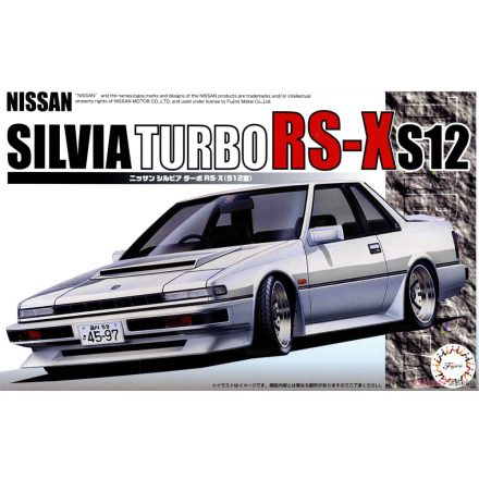 Fujimi Nissan Silvia Turbo RS-X (S12) makett