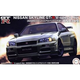   Fujimi Nissan Skyline GT-R V-specII Nur w/Nismo Front Aero Bumper BNR34 makett