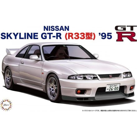 Fujimi Nissan Skyline GT-R (R33) '95 makett
