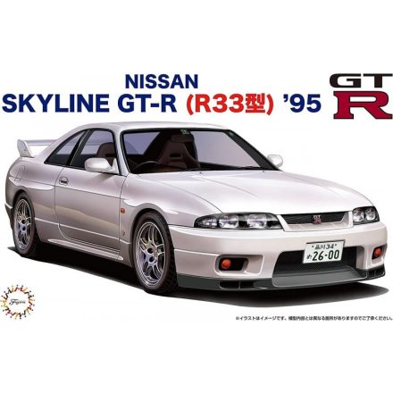 Fujimi Nissan Skyline GT-R (R33) '95 makett
