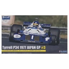   Fujimi Tyrrell P34 Japan Grand Prix #3 Wide Tread (Peterson) makett