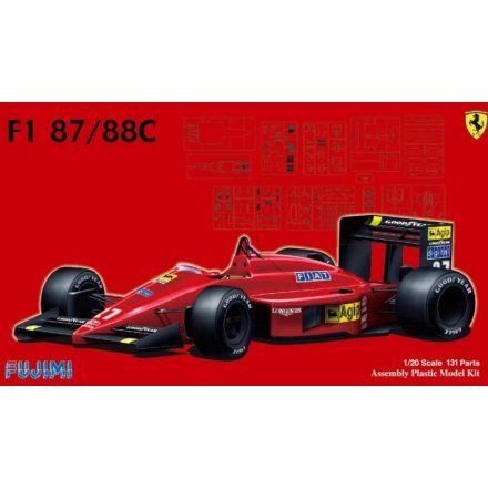 Fujimi Ferrari F1-87/88C makett