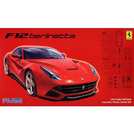 Fujimi Ferrari F12 Berlinetta makett