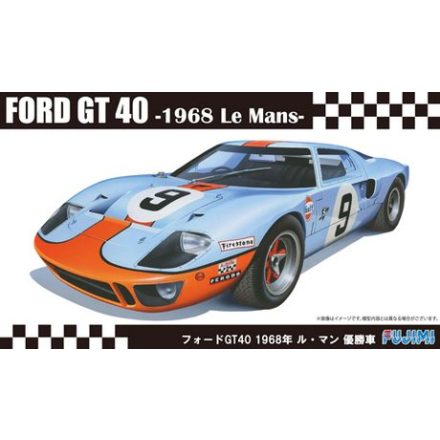 Fujimi Ford GT40 Mk.II 1968 Le Mans makett