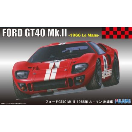 Fujimi Ford GT40 Mk.II 1966 Le Mans makett