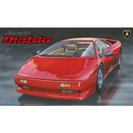 Fujimi Lamborghini Diablo/4WD VT Blackstar makett