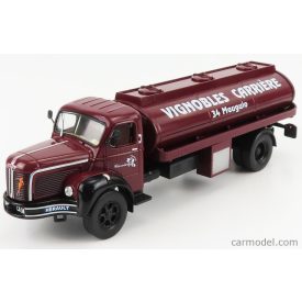   EDICOLA BERLIET GLM10B M3 6X4 TANKER TRUCK PINARDIER 3-ASSI 1955