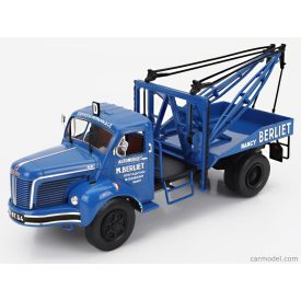   EDICOLA BERLIET GLM 10 TRUCK DEPANNEUSE CARRO ATTREZZI - WRECKER ROAD SERVICE 2-ASSI 1955