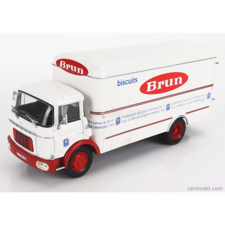EDICOLA BERLIET GAK TRUCK BISCUIT BRUN 2-ASSI 1959
