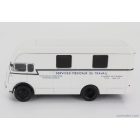 EDICOLA BERLIET GLA 5 TRUCK FOURGON INTEGRAL SURELEVE SERVICE MEDICAUX DU TRAVAIL AMBULANCE 2-ASSI 1961