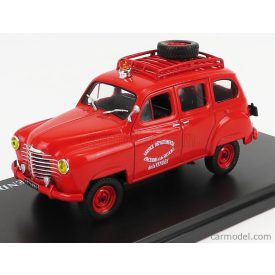   EDICOLA RENAULT COLORALE POMPIERS BREAK 4x4 SERVICE DEPARTEMENTAL D'INCENDIE ET DE SECOURS DE LA VENDEE 1955
