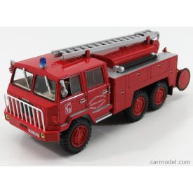   EDICOLA BERLIET FF 6X6 FPT HR TANKER TRUCK FIRE ENGINE VIGILI DEL FUOCO SERVICE DEPARTEMENTAL SECOURS 1971