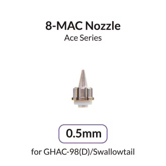   Gaahleri 0.5mm Nozzle of Quick Self-Centering Structure for Ace and Swallowtail Series