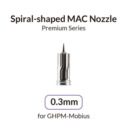 Gaahleri 0.3mm Spiral-shaped Nozzle for Premium Mobius