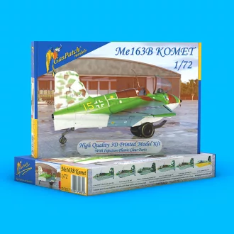  GasPatch Models Messerschmitt Me163B Komet – repülőgép makett