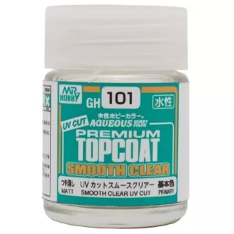 Mr Hobby Premium Top Coat Smooth Clear UV Cut (Matt) - lakk