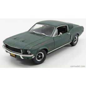   Greenlight FORD MUSTANG GT390 COUPE 1968 - BULLIT - STEVE McQUEEN - UNRESTORED 2020