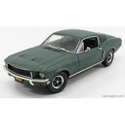 Greenlight FORD MUSTANG GT390 COUPE 1968 - BULLIT - STEVE McQUEEN - UNRESTORED 2020