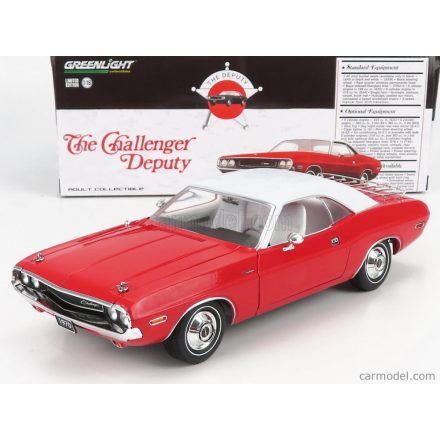 Greenlight DODGE CHALLENGER COUPE THE CHALLENGER DEPUTY 1970