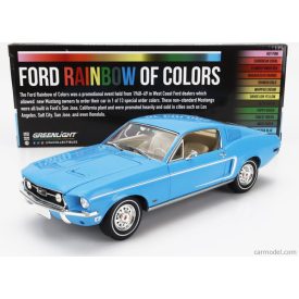   Greenlight Ford MUSTANG FASTBACK COUPE 1968 - FORD RAINBOW OF COLORS