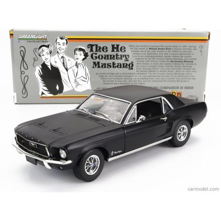 Greenlight Ford USA MUSTANG COUPE 1968 - THE HE COUNTRY MUSTANG