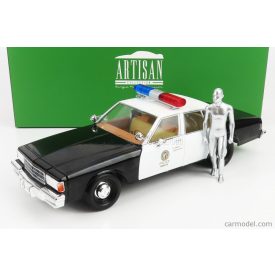   Greenlight CHEVROLET CAPRICE METROPOLITAN POLICE 1987 - TERMINATOR 2 MOVIE 1991 - THE JUDGMENT DAY - IL GIORNO DEL GIUDIZIO - WITH T-1000 LIQUID METAL ANDROID FIGURE