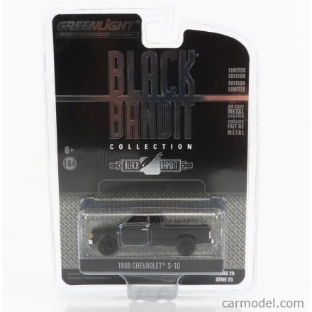 Greenlight CHEVROLET S-10 PICK-UP 1988 - BLACK BANDIT