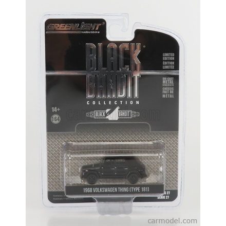 Greenlight VOLKSWAGEN TYPE 181 1968 - BLACK BANDIT