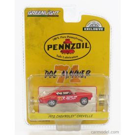 Greenlight CHEVROLET CHEVELLE N 71 PENNZOIL 1972 J.GALLERY