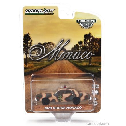 Greenlight DODGE MONACO POLICE COUNTY SHERIFF 1978