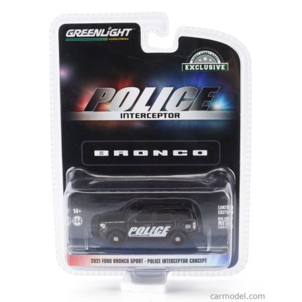 Greenlight Ford BRONCO SPORT POLICE INTERCEPTOR 2021