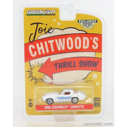 Greenlight CHEVROLET CORVETTE COUPE 1966 - CHITWOOD'S THRILL SHOW