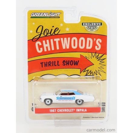 Greenlight CHEVROLET IMPALA COUPE 1967 - CHITWOOD'S THRILL SHOW