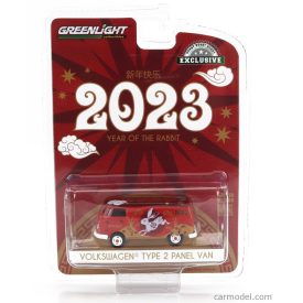   Greenlight VOLKSWAGEN T1 TYPE 2 PANEL VAN CHINESE ZODIAC YEAR OF RABBIT 2023