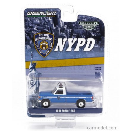 Greenlight Ford F-250 PICK-UP NYPD POLICE 1991