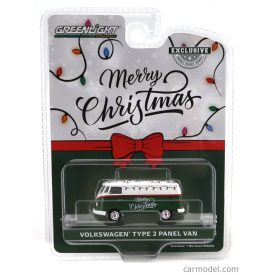   Greenlight VOLKSWAGEN T1 TYPE 2 PANEL VAN MERRY CHRISTMAS 1962