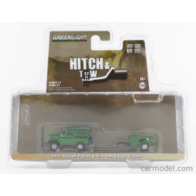 Greenlight NISSAN PATROL WITH 1/4 TON CARGO TRAILER 1972