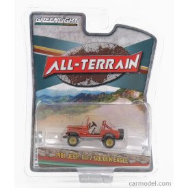 GREENLIGHT JEEP CJ-7 GOLDEN EAGLE 1981
