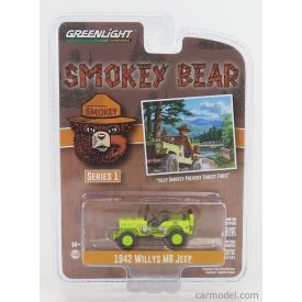 GREENLIGHT JEEP WILLYS MB 1942 - SMOKEY BEAR