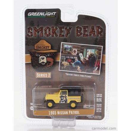 Greenlight NISSAN PATROL CLOSED 1965 - SMOKEY BEAR